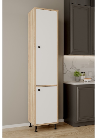 Aeka Ae-2028 Soft 2 Kapaklı Raflı Dar Yüksek Boy Banyo Çok Bölmeli Depolama Dolabı 40x180 Cm Çok Amaçlı Dolap Sonomo - Beyaz Aeka Ae-2028 Soft 2 Kapaklı Raflı Dar Yüksek Boy Banyo Çok Bölmeli Depolama Dolabı 40x180 Cm Çok Amaçlı Dolap Sonomo - Beyaz