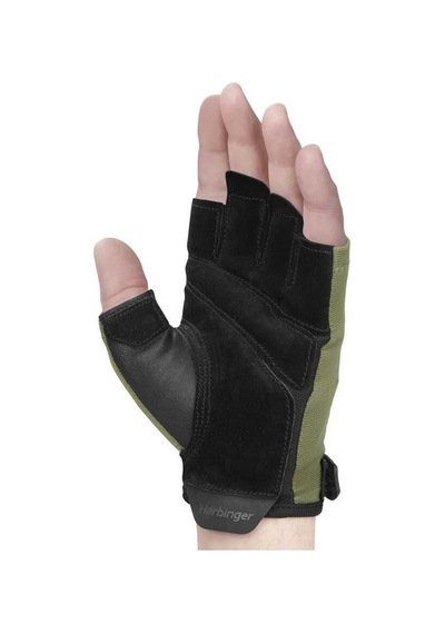 Harbinger Power 2.0 Unisex Yeşil Fitness Eldiveni Beyaz - Siyah