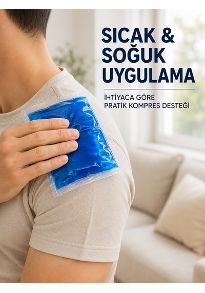Tekrar Kullanılabilir Sıcak Soğuk Jel Kompres Termojel Soğuk Sıcak Uygulama