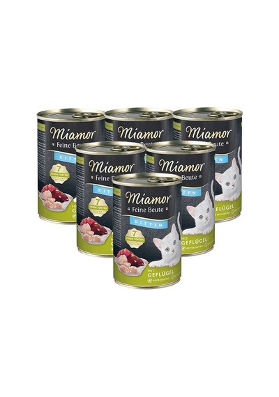 Miamor VD Tavuklu Yavru Kedi Çorbası 6 x 135 ML