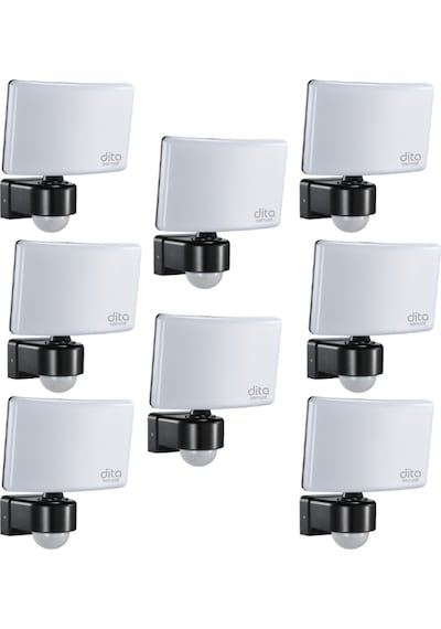 8 Adet Dita Pr130nw 30w 4000k Günışığı 2200 Lümen Sensörlü Led Projektör