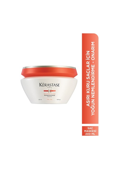 Ince Telli Saçlar Için Nem Maskesi - Irisome Masquintense 200 Ml 3474636382705