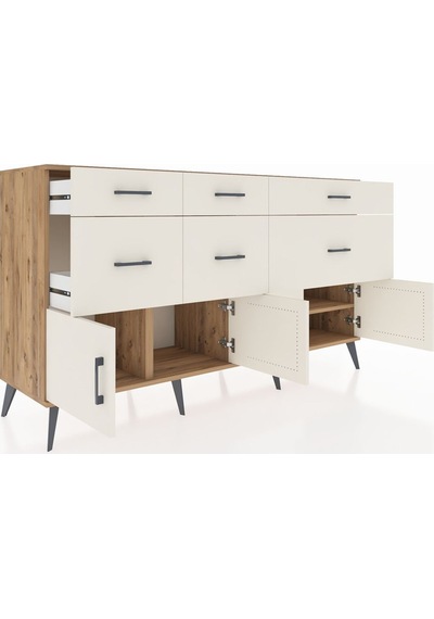 Hyperion Konsol Tek Raflı 6 Çekmeceli 4 Kapaklı 176x44x99 Çam-ayt Çam-aytaşı Hyperion Konsol Tek Raflı 6 Çekmeceli 4 Kapaklı 176x44x99 Çam-ayt Çam-aytaşı
