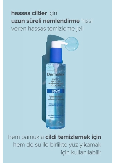 Dermalex Sensitive Balance Micellar Jel Sku: Smg8690010473721
