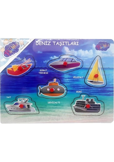 Ony-325-326 Ahşap Tutmalı Deniz Ve Hava Taşıtları