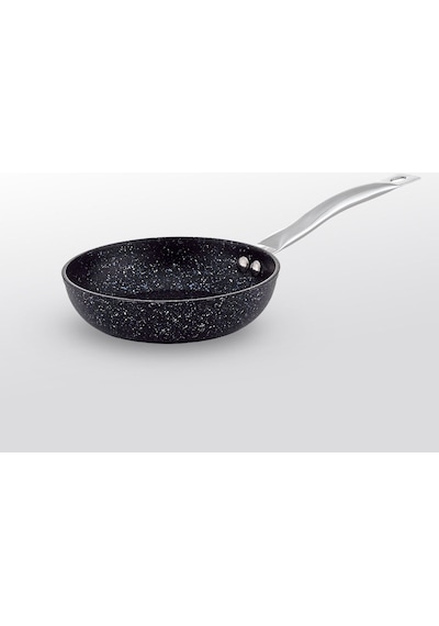 Fecra Starry 4 Parça Mini Granit Tencere Seti Metal Kulplu