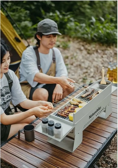 Naturehike Grill Barbecue Katlanır Masa Gri