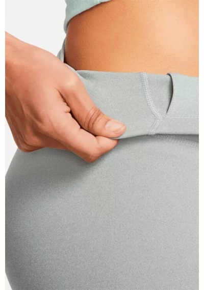 Nike Tight Fit High Rise 7/8 Leggings İç Cepli Yüksek Belli Toparlayıcı Tayt Gri Gri
