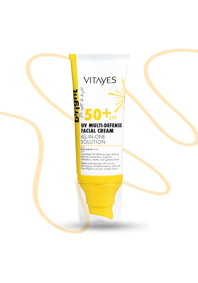 Vitayes Yüksek Koruyucu Yüz Güneş Kremi SPF50+ 50 ML