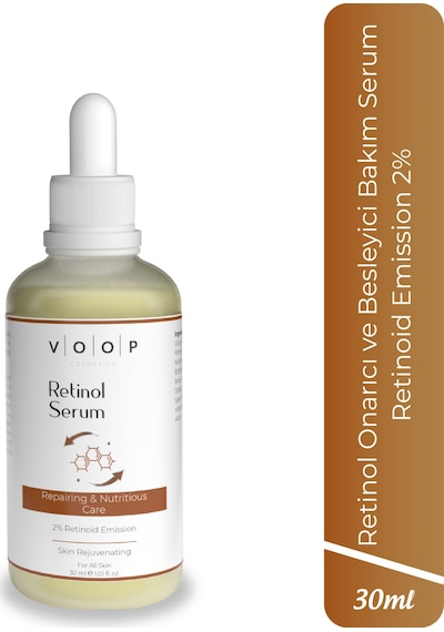 Voop Retinol Onarıcı ve Besleyici Bakım Serumu 30 ML