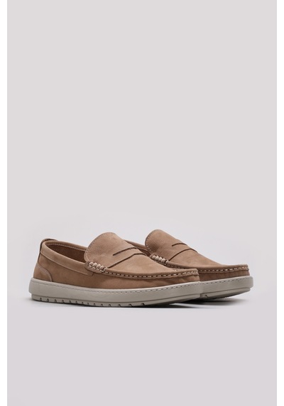 Fast Step Hakiki Deri Erkek Casual Ayakkabı 934ma130 Vizon