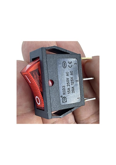 Ic-113 Dar Işıklı Anahtar On-off 3p