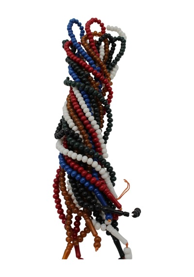 Hediyelik 10mm Tesbih 10 Adet Karışık Renk Beyaz