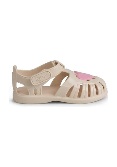 Igor İgor Bb364-079 Tobby Gloss Love Kız Çocuk Sandalet Bej 19-28