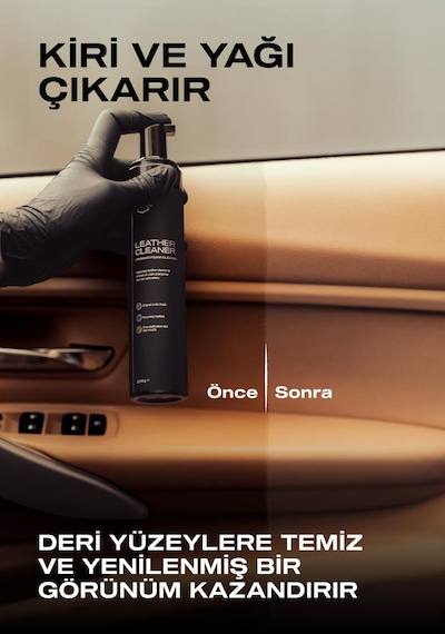 Nasiol Leather Cleaner Araç Ev Ofis Deri Yüzeyler için Premium Köpük Temizleyici Deri Bakımı 250 G