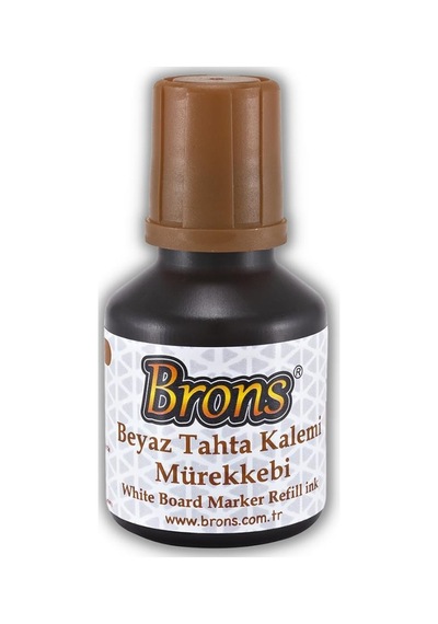 Kahverengi Yazı Tahta Kalem Mürekkebi 30 ml 1 Adet Brons Tahta Kalemi Mürekkebi 1 Adet