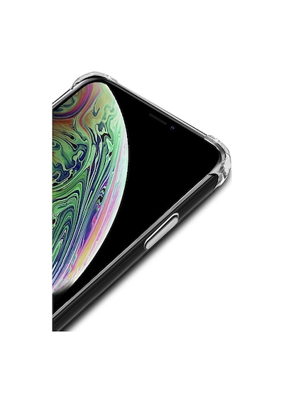 Ally iPhone Uyumlu Xs Max 6.5 Anti-drop Darbe Emici Silikon Kılıf- 5775 Şeffaf