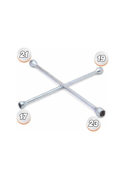 Krt-1130 Krom Bijon Kolu 4'lü Büyük Boy 17-19-21-23 Mm