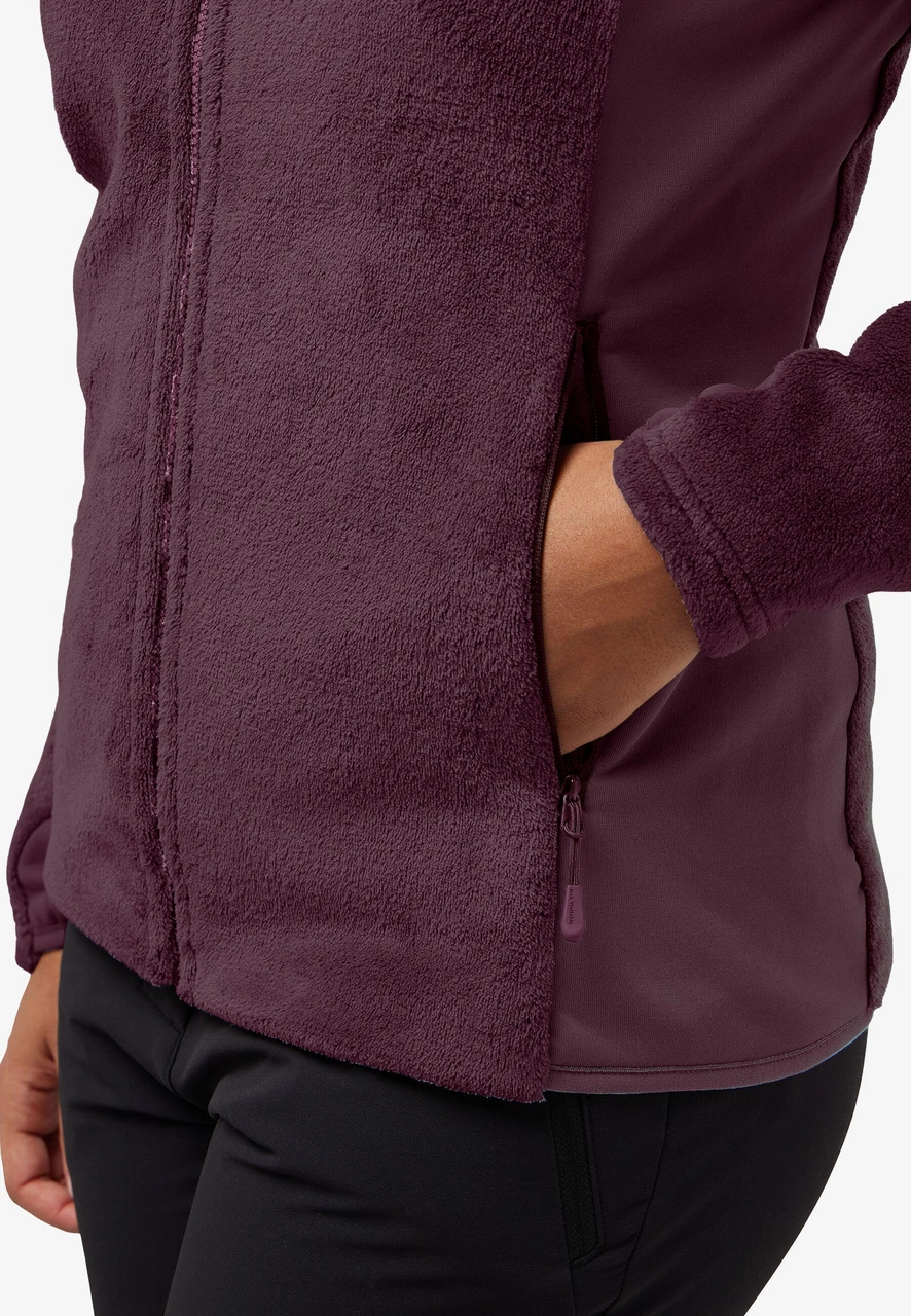 Jack Wolfskin Rotwand Fz Kadın Sweatshirt C-jaca61899b30vl2 Mor