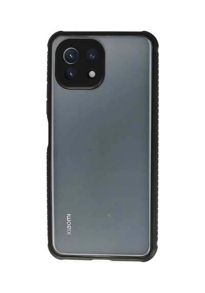 Mi 11 Lite Kılıf Miami Şeffaf Silikon - Siyah Bzsxx00 1