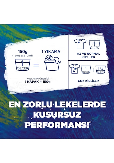 Omo Matik Çamaşır Deterjanı 15kg Color/renkli 100 Yıkama