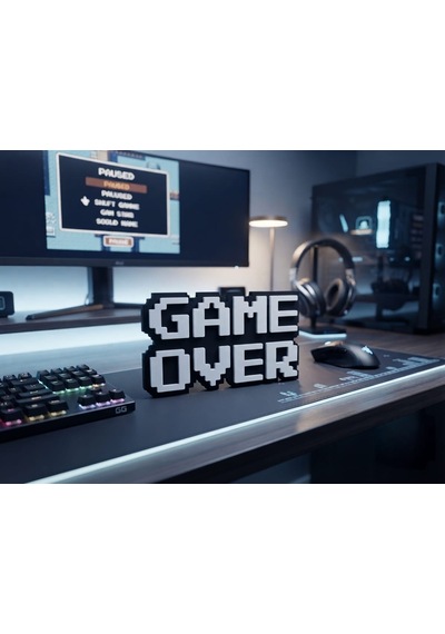 Retro Game Over Dekor Ürünü Diğer