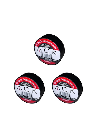 Ack Siyah Izole 0.13x19mmx8yds Genel