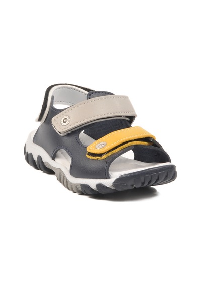 Lacivert Gri Cırtlı Erkek Çocuk Spor Sandalet 173110 P Lacivert - Gri