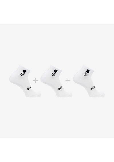 Salomon Everyday Ankle 3-pack Çorap-27413 Beyaz