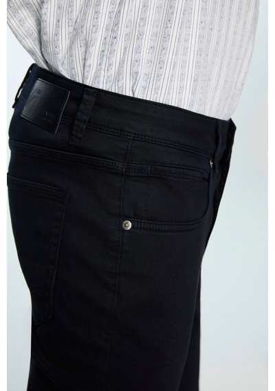 Morven Erkek Lacivert Denim 5 Cep Slim Fit Jean Kot Pantolon 26ms003032200 Lacivert