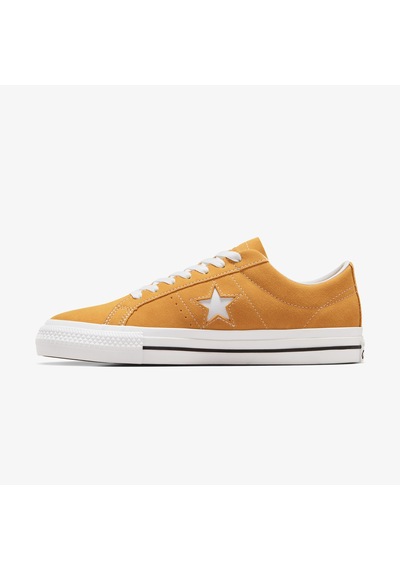 Converse One Star Pro Unisex Sarı Süet Deri Sneaker