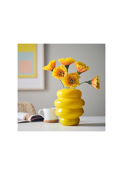 Yapay Çiçek, Turuncu, 40 Cm, Gelincik