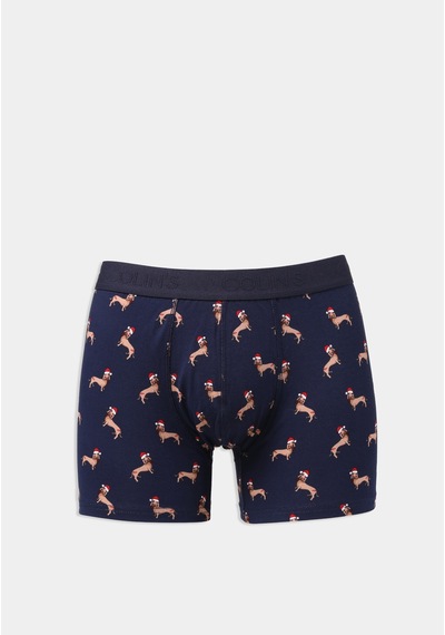 Colin's Colins Modern Fit Baskılı Erkek Siyah Boxer Cl1077020 Q1.v1 Blk Siyah