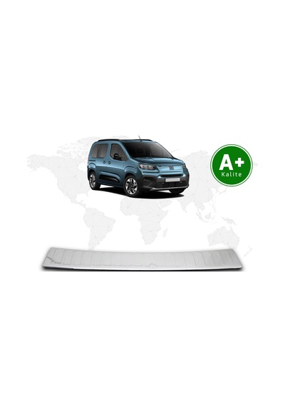 Fiat Doblo Krom Arka Tampon Eşiği 2024 Model Ve Sonrası
