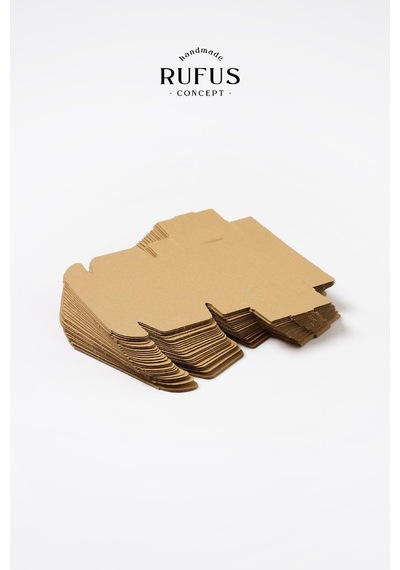 Rufus Concept 15x10x4cm Kilitli Kraft Kutu 25 Adet