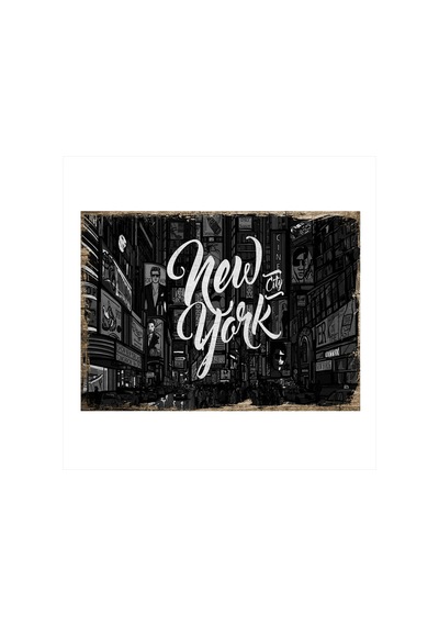 Bedeko New York Art Mdf Tablo 25 Cm X 35 Cm