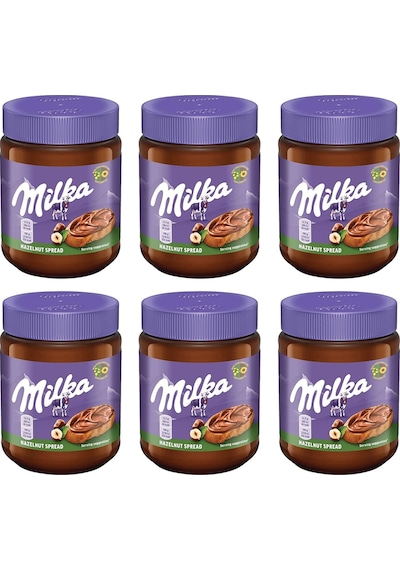 Milka Kakaolu Fındık Ezmesi 350 Gr X 6 Adet