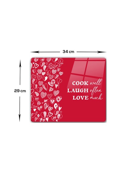 Decorita Cam Kesme Tahtası | Cook Well | 29cm x 34cm