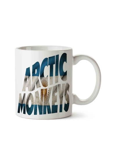 Arctic Monkeys Porselen Kupa Bardak Beyaz