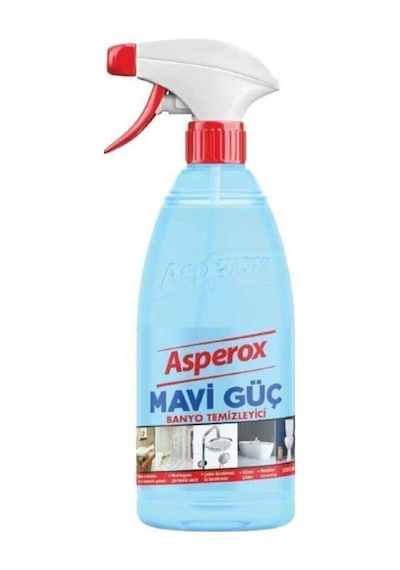 Asperox Mavi Güç Banyo Temizleyici Sprey 1 L
