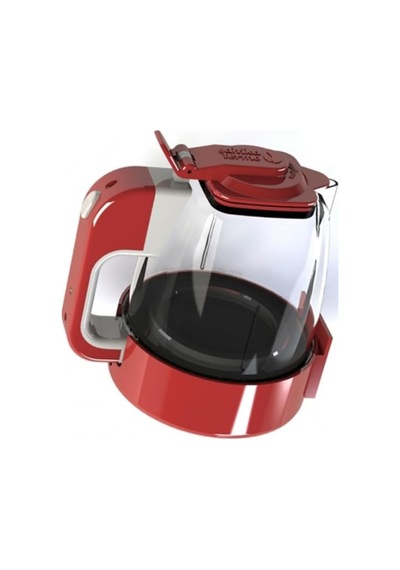 12 Volt Araç İçi Su Isıtıcısı, Paslanmaz Çelik, Termal Korumalı, Kırmızı