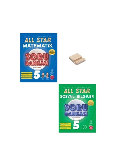 5. Sınıf All Star Matematik Ve Sosyal Bilgiler Soru Bankası