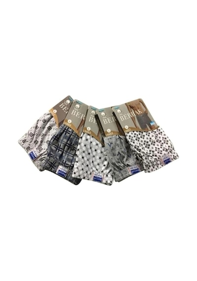 Berrak 1053 Pamuk 10'Lu Erkek Boxer 001