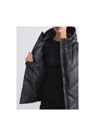 LC Waikiki Alıta Cıty Farkıyla Lcw Vision Siyah Suni Deri Düz Loose & Bol Kadın Deri Görünümlü Mont Siyah - 929811270 Siyah LC Waikiki Alıta Cıty Farkıyla Lcw Vision Siyah Suni Deri Düz Loose & Bol Kadın Deri Görünümlü Mont Siyah - 929811270 Siyah