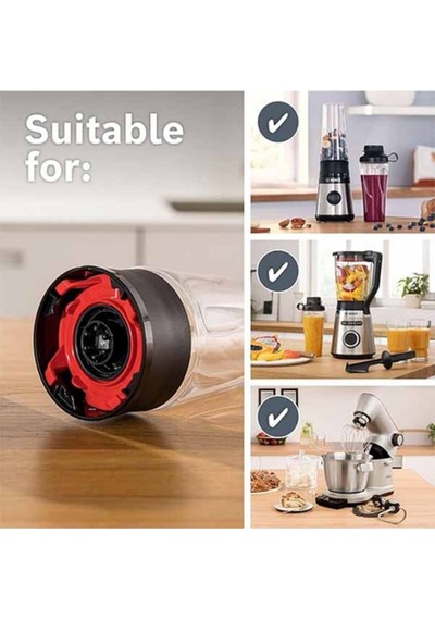 Bosch Uyumlu 2 Ve 6 Serisi İle  Smothie Blender. Makinede Yıkanabilir.