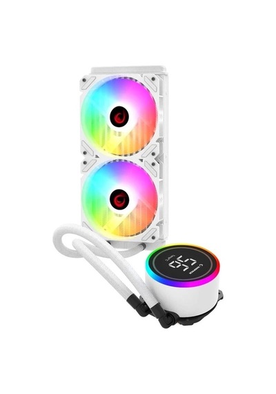 Rampage 240mm C15 Rgb Am5-1700p Sıvı Soğutmalı İşlemci Fanı Beyaz