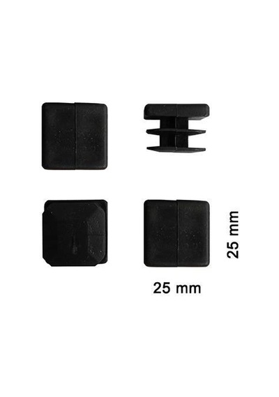 Kare Profil İç Tapa 25x25 Mm 4 Adet Belirtilmemiş