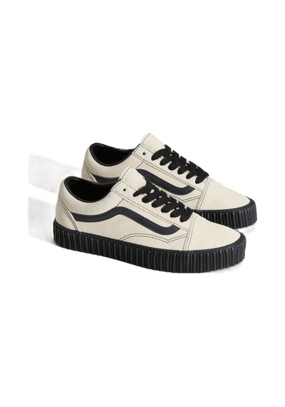 Vans Old Skool Creeper Uniseks Bej Spor Ayakkabı - Vn000dce