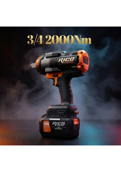 Rico Şarjlı Somun Sıkma 3/4" 1600 Nm 20v 6amper 028-re0012