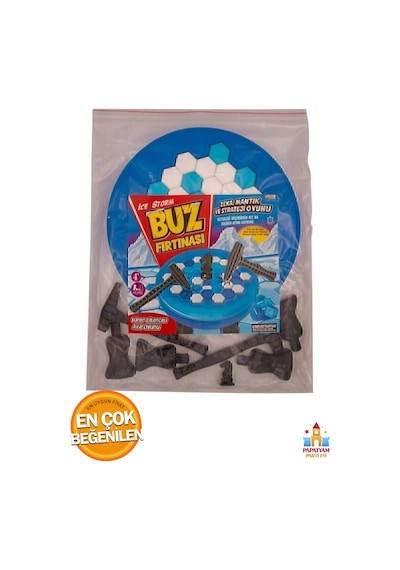 Buz Kırma Oyunu - Özel Tasarım Buz Küpü Poşetli Eğlenceli Masa Oyunu